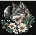 Cross stitch kit "Guardian of the Night" 18,5 х 18 cm SANH-07