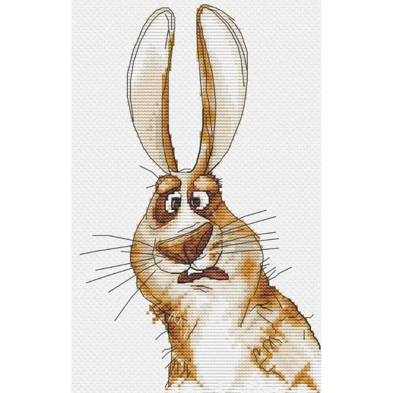 Cross stitch kit "Emotions. Bewilderment." SANE-07