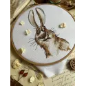 Cross stitch kit "Emotions. Bewilderment." 18,5 х 18 cm SANE-07
