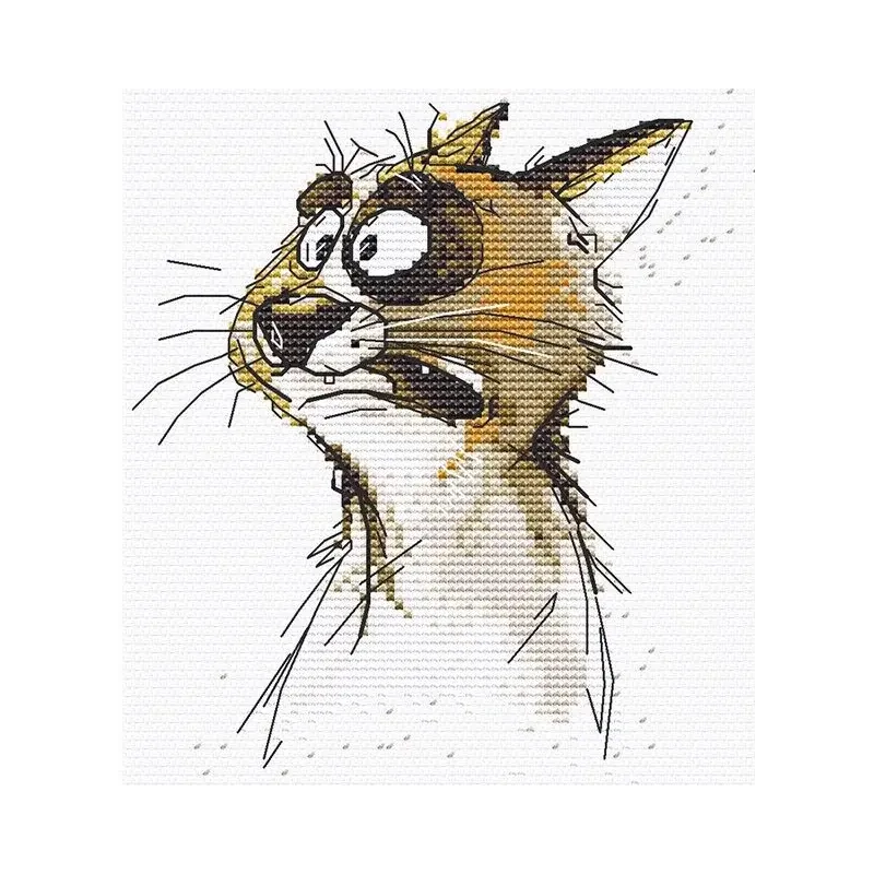 Ristinėlės rinkinys "Emocijos. Šokas." 11 x 12 cm SANE-05