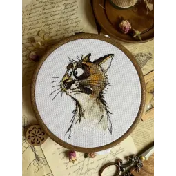 Cross stitch kit "Emotions. Shock." SANE-05