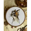 Cross stitch kit "Emotions. Shock." 11 х 12 cm SANE-05