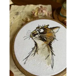 Cross stitch kit "Emotions. Shock." SANE-05