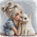 Cross stitch kit "Friend" SAND-48