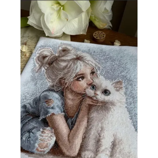 Cross stitch kit "Friend" SAND-48