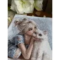 Cross stitch kit "Friend" 28 х 27 cm SAND-48