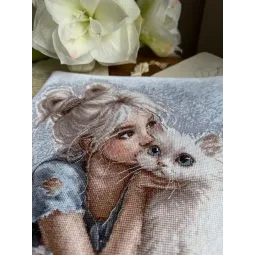 Cross stitch kit "Friend" SAND-48