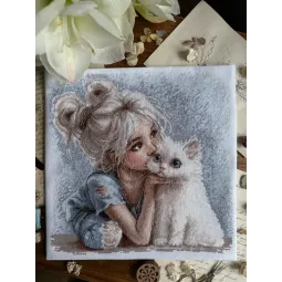 Cross stitch kit "Friend" SAND-48