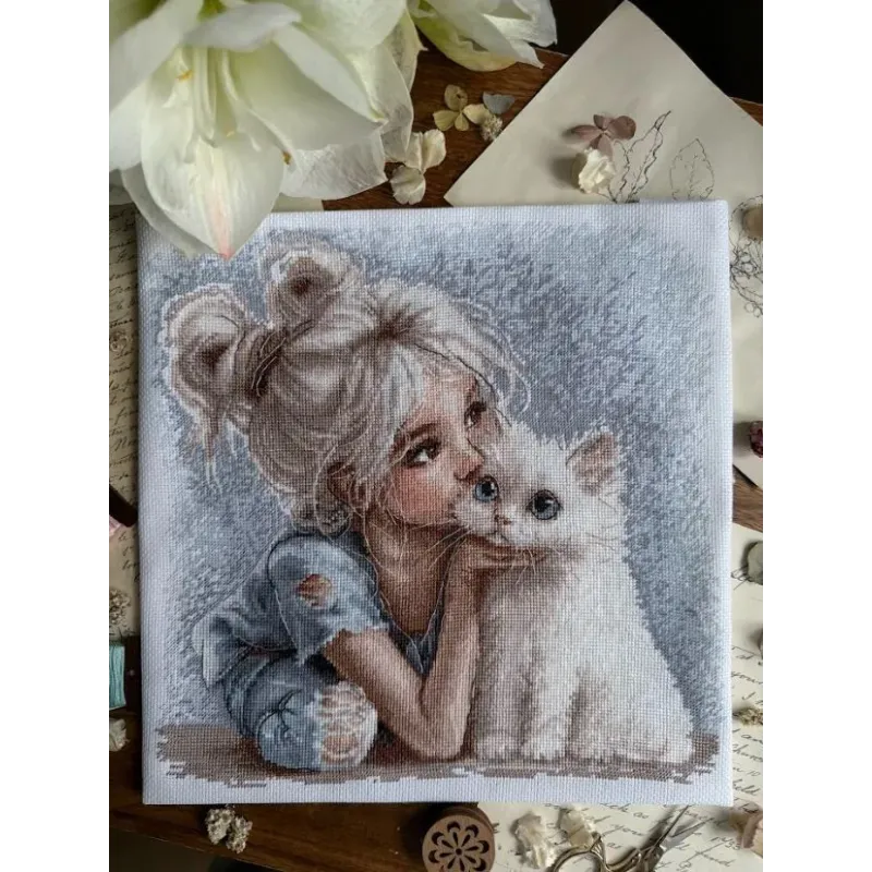 Cross stitch kit "Friend" 28 х 27 cm SAND-48