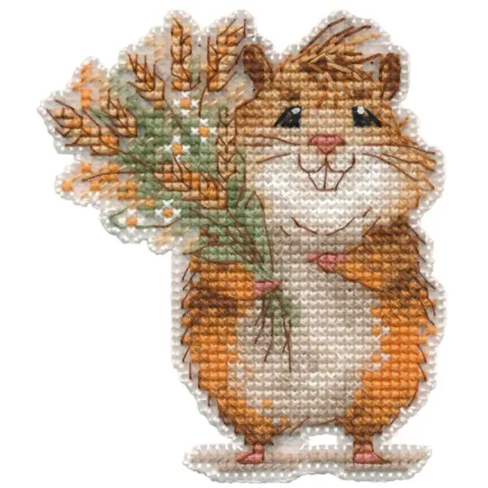 Cross stitch kit "Magnet. Hamster." S1715