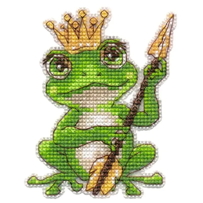 Cross stitch kit "Magnet. Frog" S1713