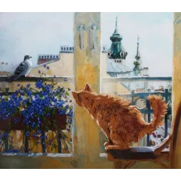 Cross stitch kit PANNA "Hunter" 25 x 22 cm PJK-2037