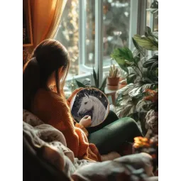 Cross stitch kit "Under the starry sky" PJ-7537