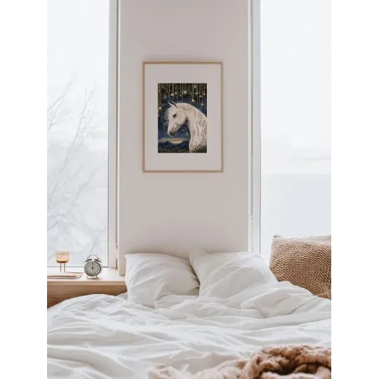 Cross stitch kit "Under the starry sky" PJ-7537