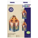Cross stitch kit PANNA "Mystical lantern" 7 x 15.5 cm PIG-7488