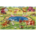 Cross stitch kit "Morning on the farm" PDE-7218