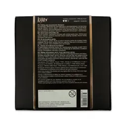 Mini Perlenstickerei-Set KLART "Dreieckige Ohrringe mit Goldornamentik" 3.5 x 4 cm KL10-510