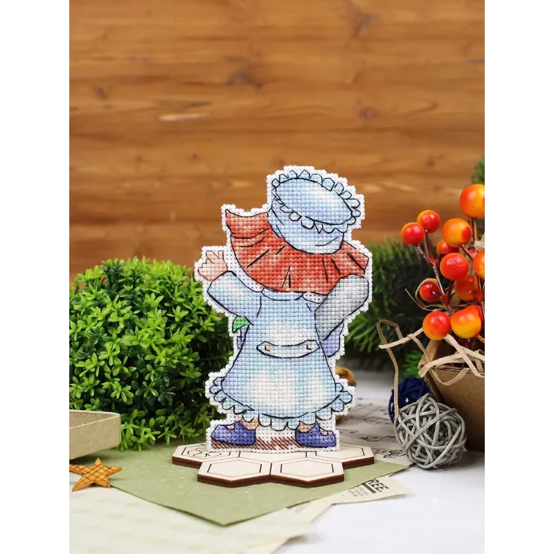 Cross stitch kit "Nurse, with stand" SR-1309