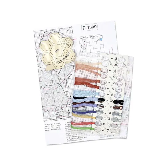 Cross stitch kit "Nurse" 13 x 8 cm SR-1309