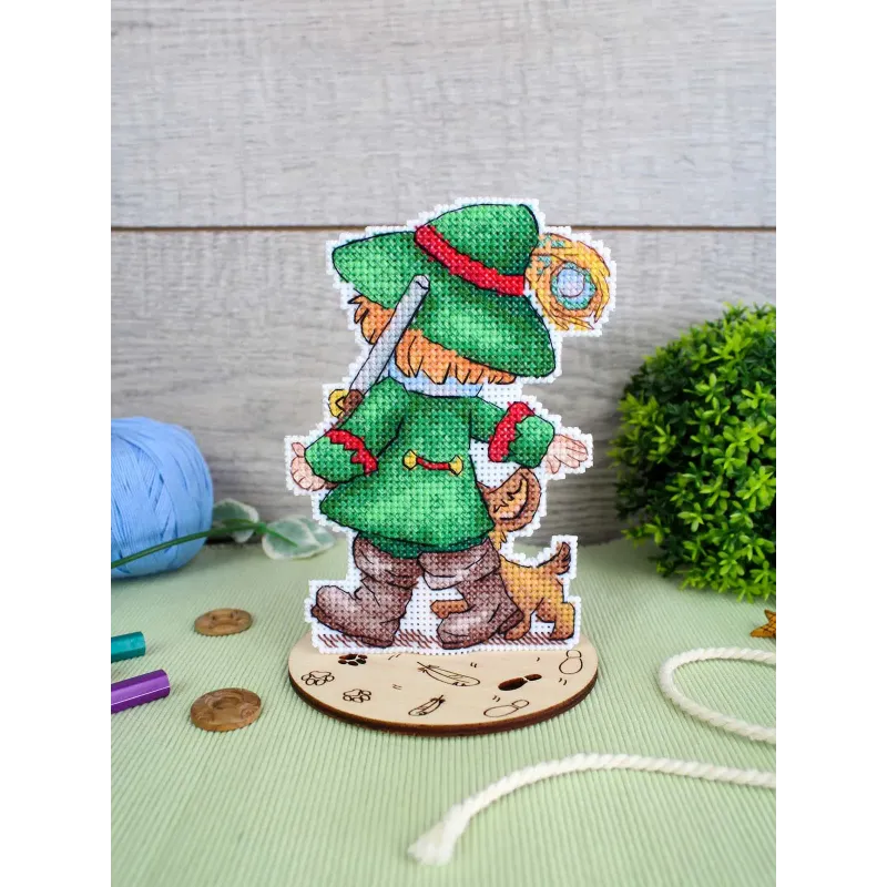 Cross stitch kit "Hunter" 13 x 9 cm SR-1308