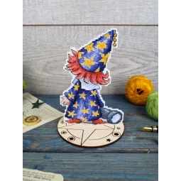 Cross stitch kit "Astronomer, with stand" SR-1306