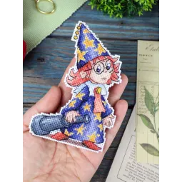 Cross stitch kit "Astronomer, with stand" SR-1306