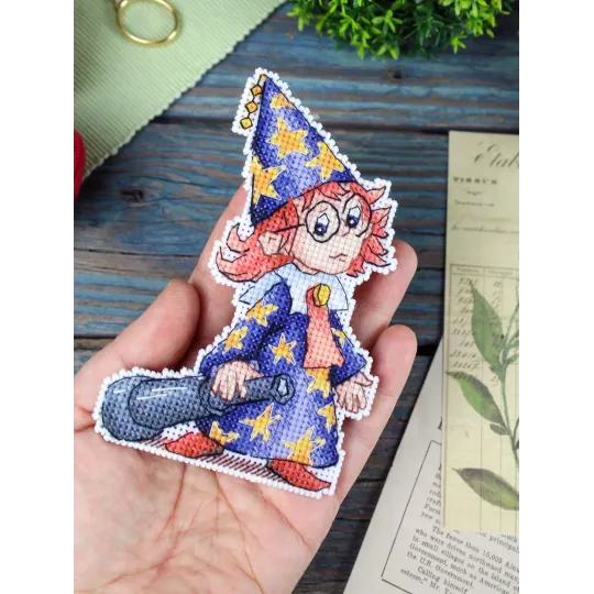 Cross stitch kit "Astronomer" 13 x 8 cm SR-1306