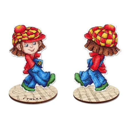 Kreuzstich-Set "Reveler" 13 x 9 cm SR-1304