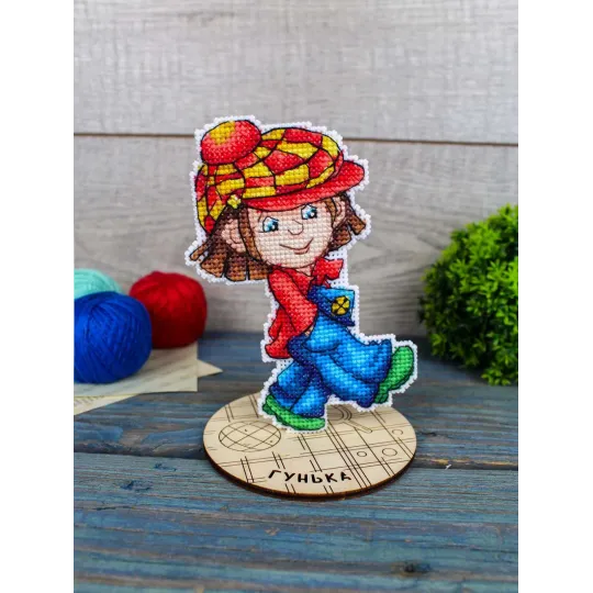 Kreuzstich-Set "Reveler" 13 x 9 cm SR-1304