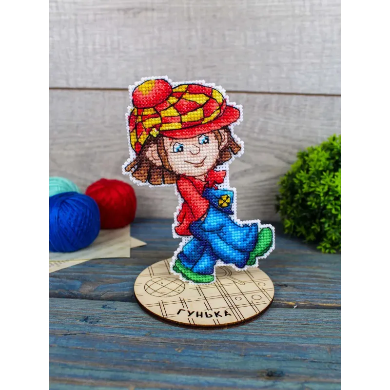 Cross stitch kit "Reveler" 13 x 9 cm SR-1304