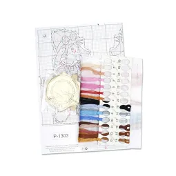 Siuvinėjimo kryželiu rinkinys "Mechanikas 2" 13 x 8 cm SR-1303