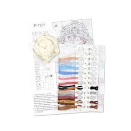 Kryželiu siuvinėjimo rinkinys "Mechanikas 1" 12 x 9 cm SR-1302