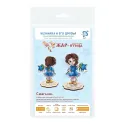 Cross stitch kit "Blue-eyed girl" 13 x 9 cm SR-1301
