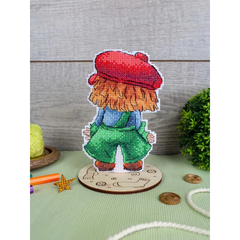 Cross stitch kit "Confused, with a stand" SR-1200