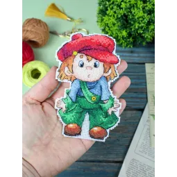 Cross stitch kit "Confused" 13 x 9 cm SR-1200