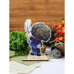 Siuvinėjimo kryželiu rinkinys "Rašytojas" 12 x 9 cm SR-1199