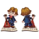Kreuzstich-Set "Musiker" 13 x 9 cm SR-1198