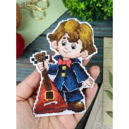 Siuvinėjimo kryželiu rinkinys "Muzikantas" 13 x 9 cm SR-1198