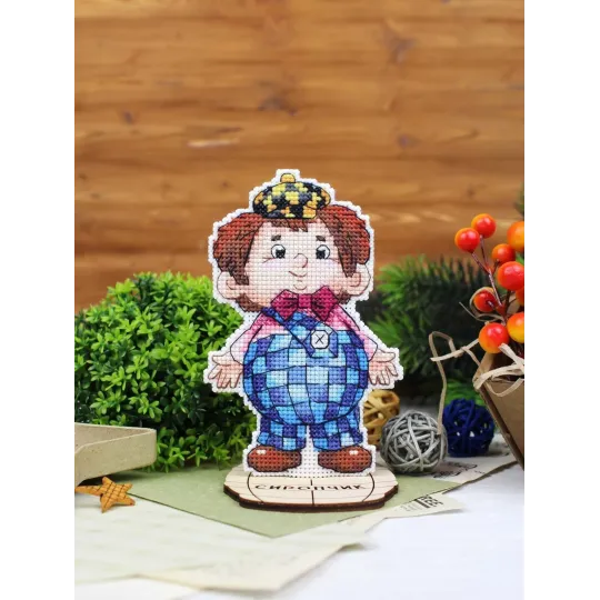 Cross stitch kit "Syrup lover" 13 x 8 cm SR-1197