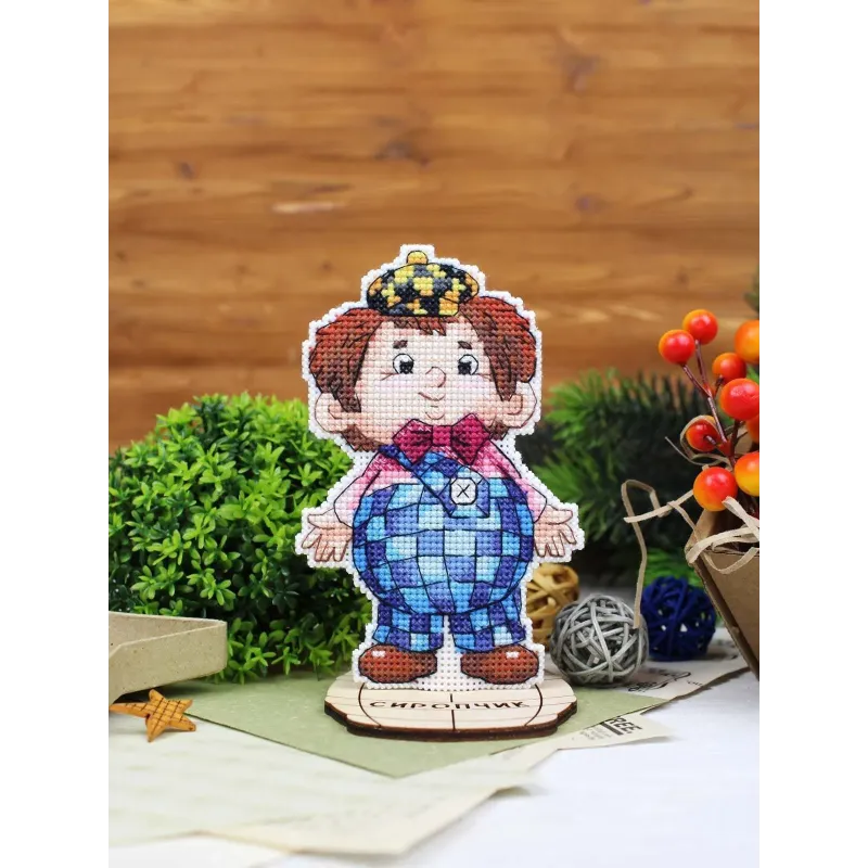 Cross stitch kit "Chess player, with a stand" SR-1197