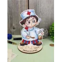 Cross stitch kit "Doctor, with a stand" SR-1196
