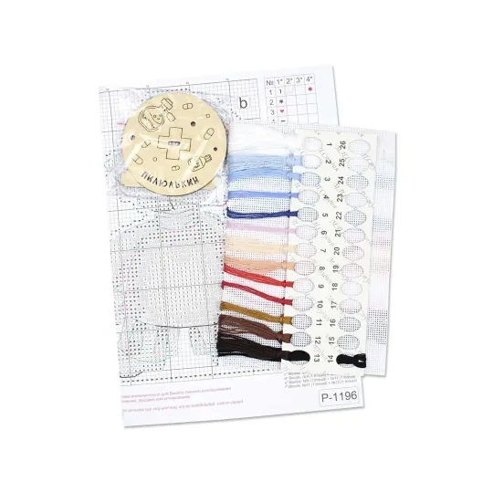 Cross stitch kit "Doctor" 13 x 9 cm SR-1196