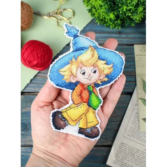 Kreuzstich-Set "Dunno" 13 x 9 cm SR-1194