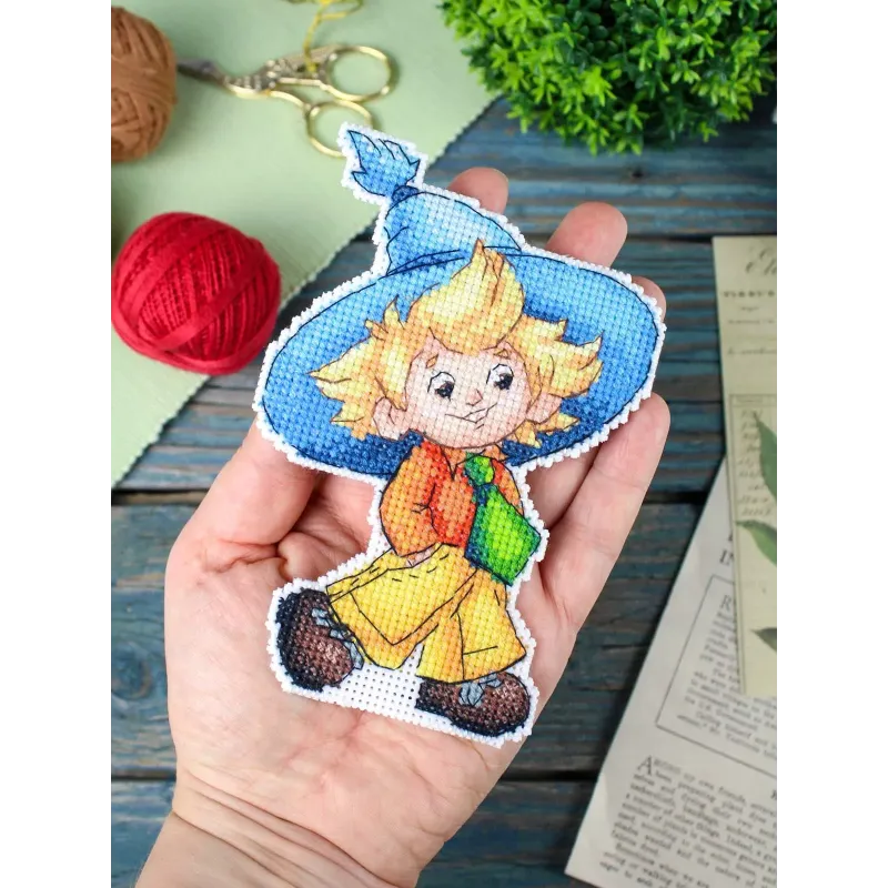 Kreuzstich-Set "Dunno" 13 x 9 cm SR-1194