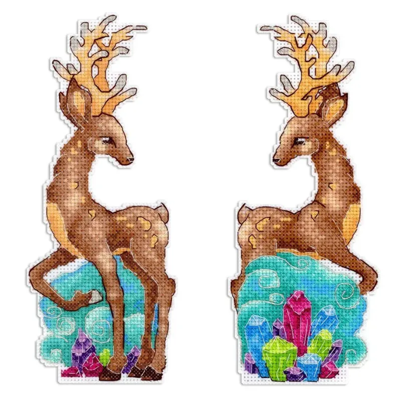 Cross stitch kit "Silver Hoof" 20x8 cm SR-1186