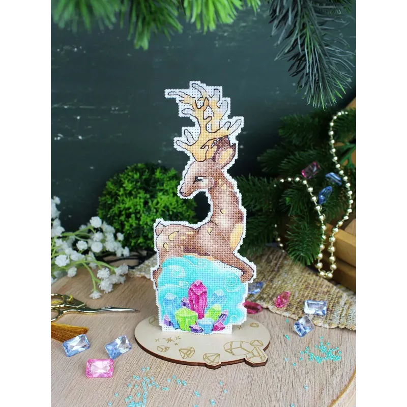 Cross stitch kit "Silver Hoof" 20x8 cm SR-1186