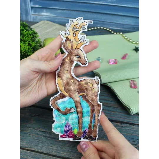 Cross stitch kit "Silver Hoof" 20x8 cm SR-1186