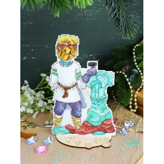 Kreuzstich-Set "Meister" 19x13 cm SR-1184