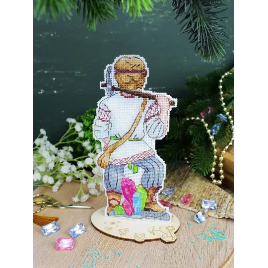 Cross stitch kit "Strongman" 20x9 cm SR-1183