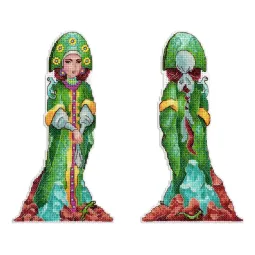 Cross stitch kit "The Mistress of the Copper Mountain" 20x11 cm SR-1182